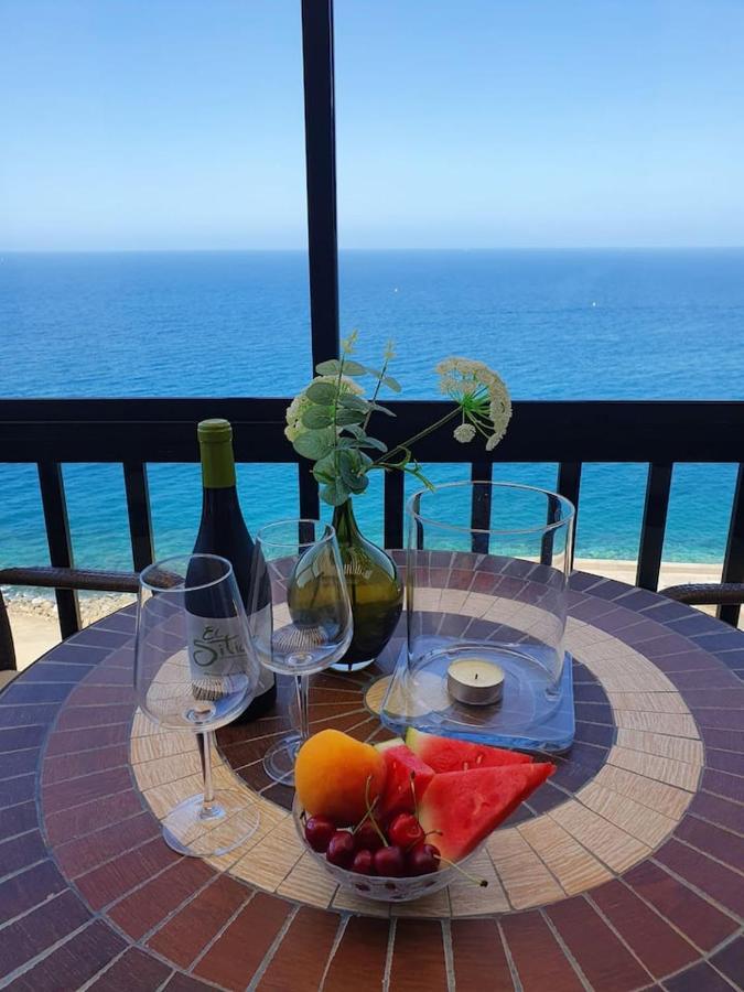 Very Romantic Seaview Apartment Patalavaca Mogan With Warm Pool Luaran gambar