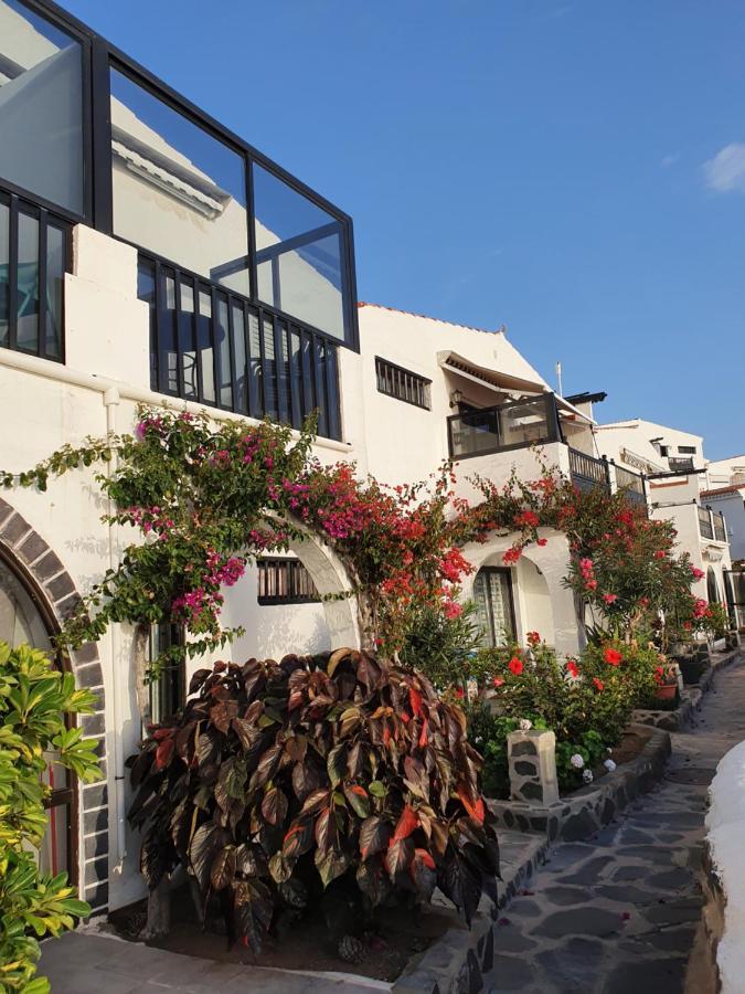 Very Romantic Seaview Apartment Patalavaca Mogan With Warm Pool Luaran gambar