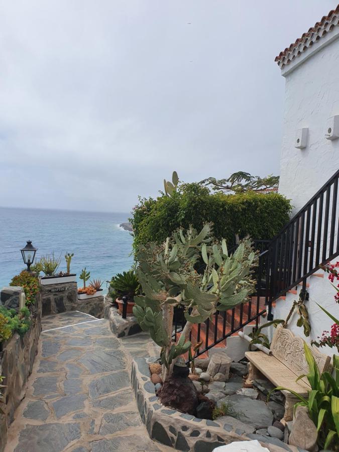Very Romantic Seaview Apartment Patalavaca Mogan With Warm Pool Luaran gambar